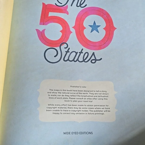 'The 50 States' Kids Map Book - Picture 9 of 10